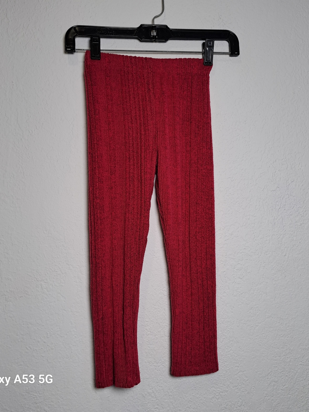 Shein Kids Ribbed Knit Leggings
